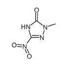 3H-1,2,4-Triazol-3-one,1,2-dihydro-2-methyl-5-nitro-(9CI)结构式