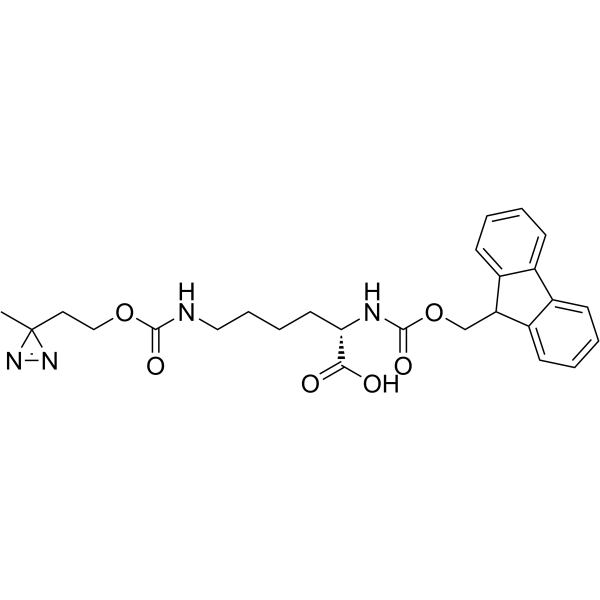 Fmoc-L-Photo-Lysine结构式