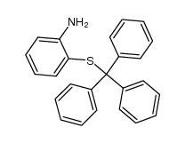 2-(triphenylmethylthio)aniline Structure
