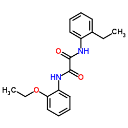 N1-(2-Ethoxyphenyl)-N2-(2-ethylphenyl)oxalamide Structure