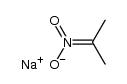 2-nitropropane sodium salt Structure