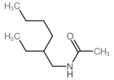 Acetamide,N-(2-ethylhexyl)-结构式