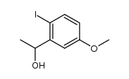 1-(2-iodo-5-methoxy)-phenylethanol Structure
