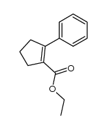 ethyl 2-phenyl-1-cyclopentene-1-carboxylate Structure