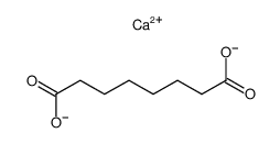 Octanedioic acid calcium salt (1:1) Structure