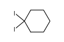 1,1-diiodocyclohexane结构式