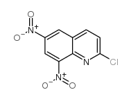 2-氯-6,8-二硝基喹啉结构式