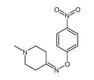 1-甲基哌啶基-4-酮 4-硝基苯基肟结构式