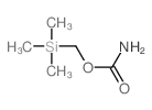Methanol,1-(trimethylsilyl)-, 1-carbamate结构式