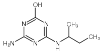 sebuthylazine-desethyl-2-hydroxy Structure