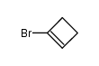 1-bromocyclobut-1-ene结构式