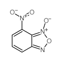 2,1,3-Benzoxadiazole,4-nitro-, 3-oxide结构式