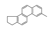 2-methyl-16,17-dihydro-15H-cyclopenta[a]phenanthrene结构式