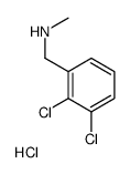 1-(2,3-二氯苯基)-n-甲基甲胺盐酸盐结构式