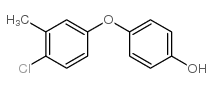 4-(4-chloro-3-methylphenoxy)phenol Structure