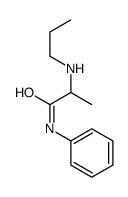 N-phenyl-2-(propylamino)propanamide Structure