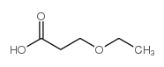 3-乙氧基丙酸结构式