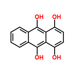1,4,9,10-Anthracenetetrol Structure