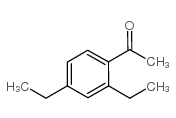 1-(2,4-二乙苯基)乙烯酮结构式