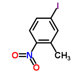 4-碘-2-甲基-1-硝基苯结构式