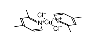 [Cu(2,4-lutidine)2Cl2] Structure