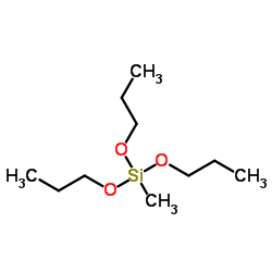 Methyl(tripropoxy)silane Structure