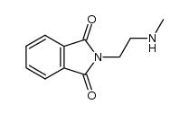2-(2-(methylamino)ethyl)isoindoline-1,3-dione结构式