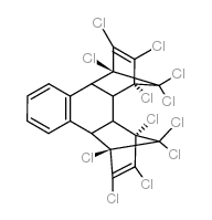 萘-双(六氯环戊二烯)加合物结构式