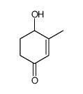 4-hydroxy-3-methylcyclohex-2-en-1-one结构式