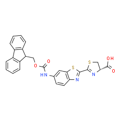 6-FMOC-氨基-D-萤光素结构式