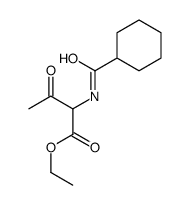 ethyl 2-(cyclohexanecarbonylamino)-3-oxobutanoate结构式