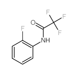 Acetanilide, 2,2,2,2-tetrafluoro- Structure