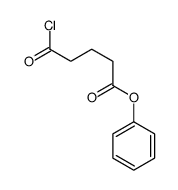 phenyl 5-chloro-5-oxopentanoate Structure
