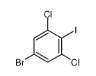 5-溴-1,3-二氯-2-碘苯结构式