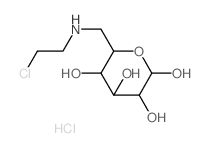 Glucopyranose,6-[(2-chloroethyl)amino]-6-deoxy-, hydrochloride, D- (8CI) picture