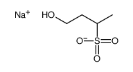 4-Hydroxy-2-butanesulfonic acid sodium salt结构式