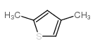 2,4-二甲基噻吩结构式
