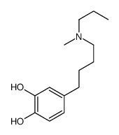 4-[4-[methyl(propyl)amino]butyl]benzene-1,2-diol结构式