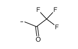 1,1,1-trifluoroacetone enolate anion结构式
