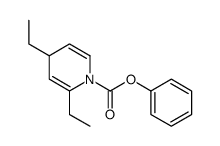 phenyl 2,4-diethyl-4H-pyridine-1-carboxylate Structure