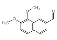 7,8-dimethoxynaphthalene-2-carbaldehyde Structure