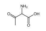 2-amino-3-oxobutanoic acid Structure