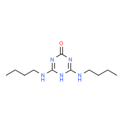 4,6-Bis(butylamino)-s-triazin-2-ol结构式