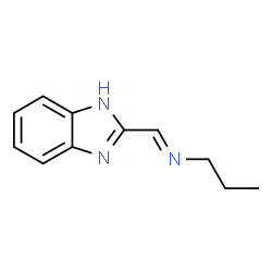 1-Propanamine,N-(1H-benzimidazol-2-ylmethylene)-(9CI)结构式
