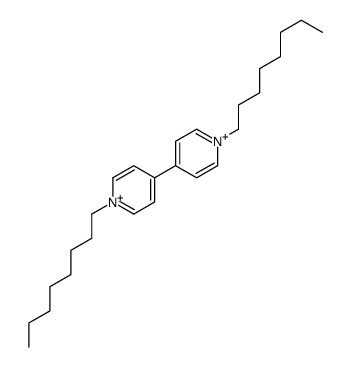 1-octyl-4-(1-octylpyridin-1-ium-4-yl)pyridin-1-ium Structure