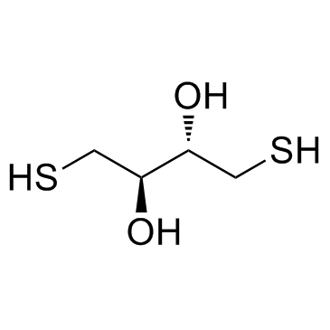 二硫赤藓醇(DTE)结构式