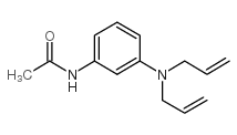 N,N-Diallyl-3-aminoacetanilide Structure