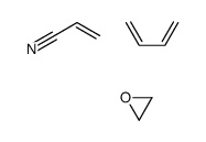 buta-1,3-diene,oxirane,prop-2-enenitrile结构式