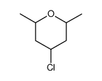 4-chloro-2,6-dimethyl-tetrahydropyran Structure