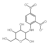 3-[(2,4-dinitrophenyl)amino]-6-(hydroxymethyl)oxane-2,4,5-triol Structure